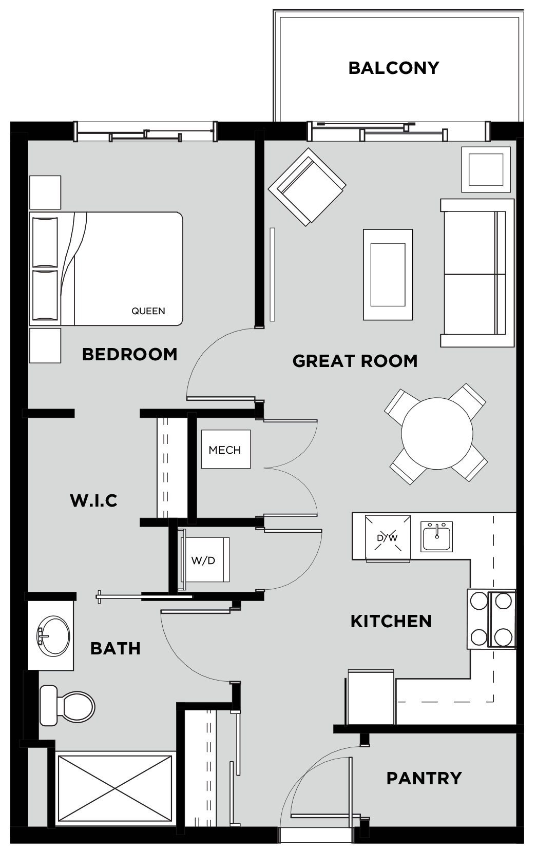 Telford Mews Suite 208 Floor Plan