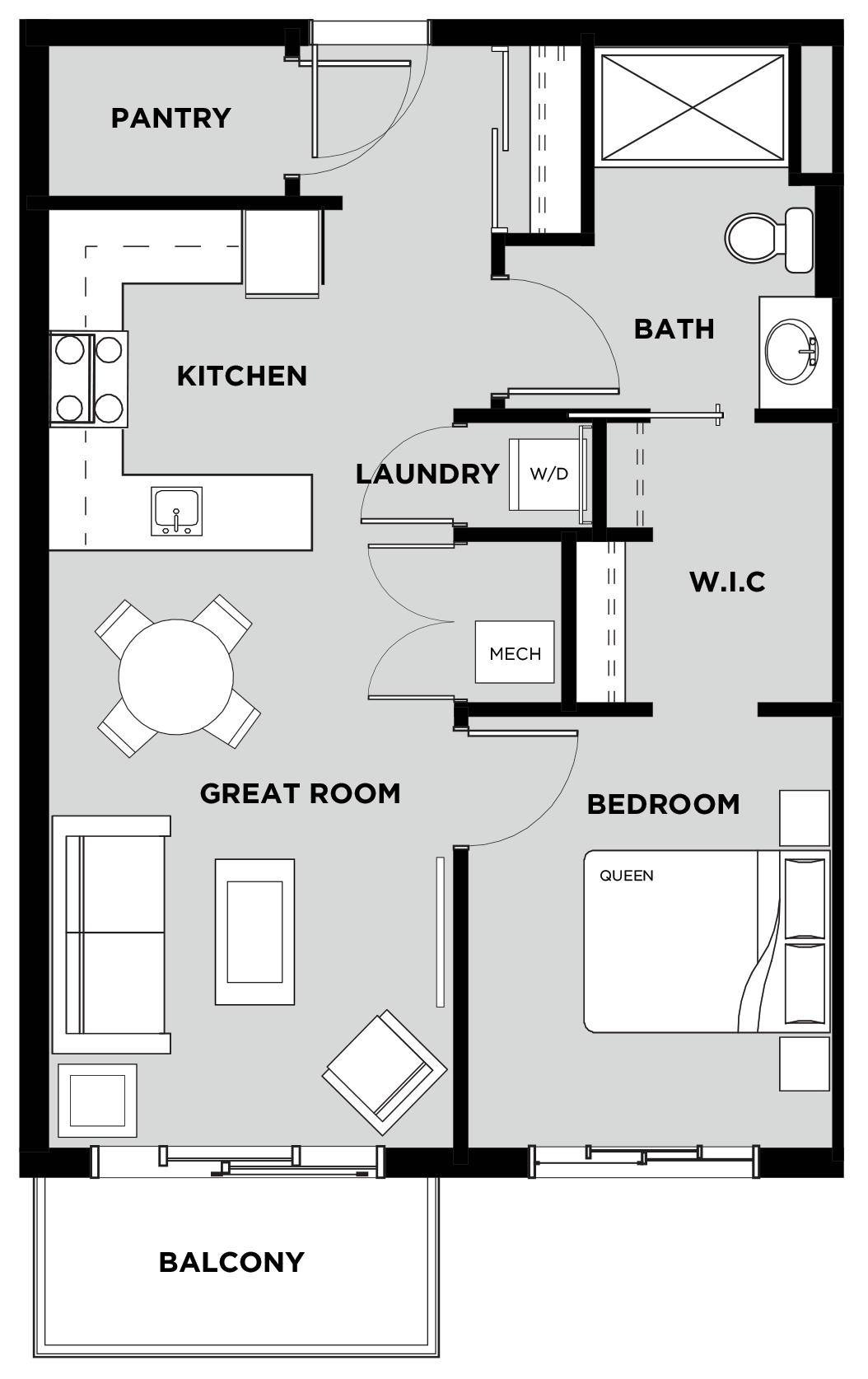 Telford Mews Suite 209 Floor Plan