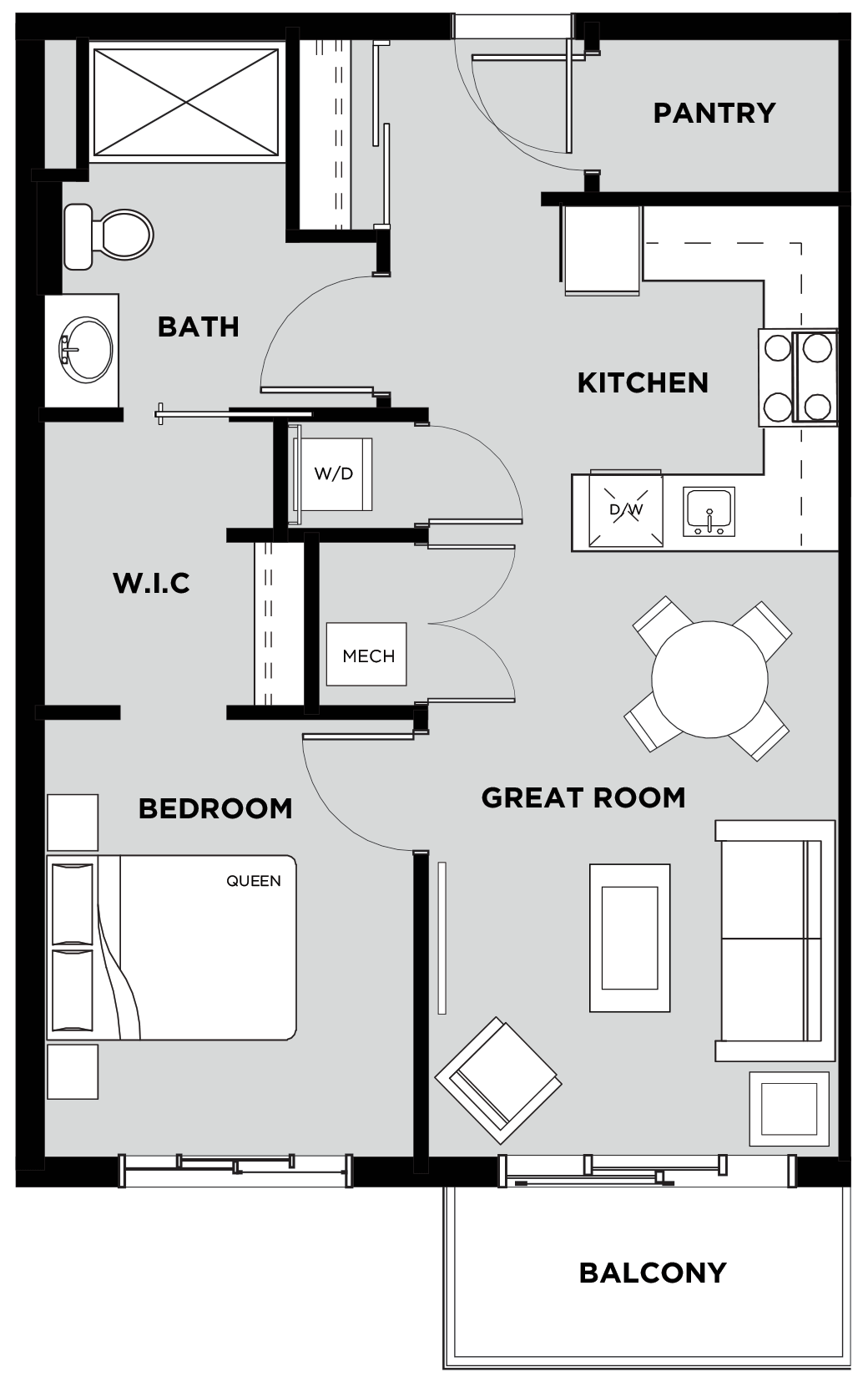 Telford Mews Suite 215 Floor Plan