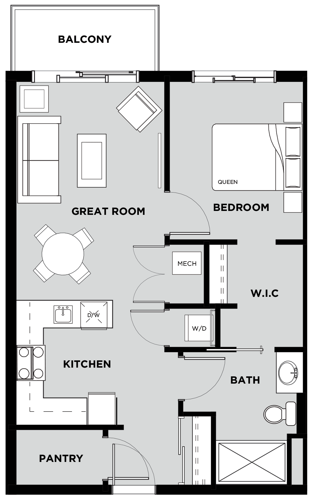 Telford Mews Suite 218 Floor Plan