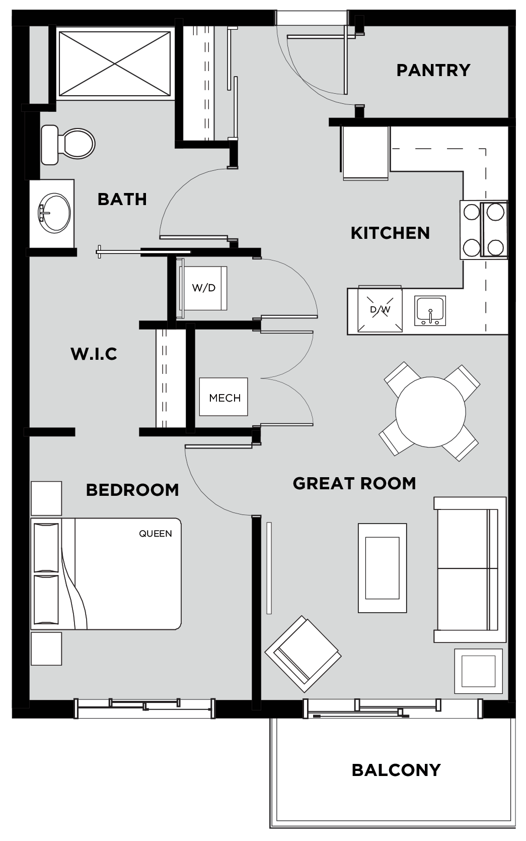 Telford Mews Suite 219 Floor Plan