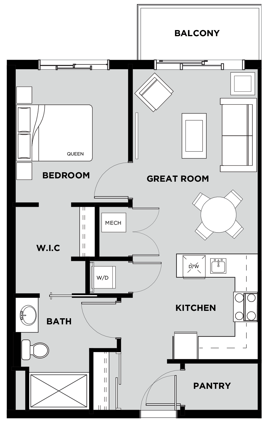 Telford Mews Suite 224 Floor Plan