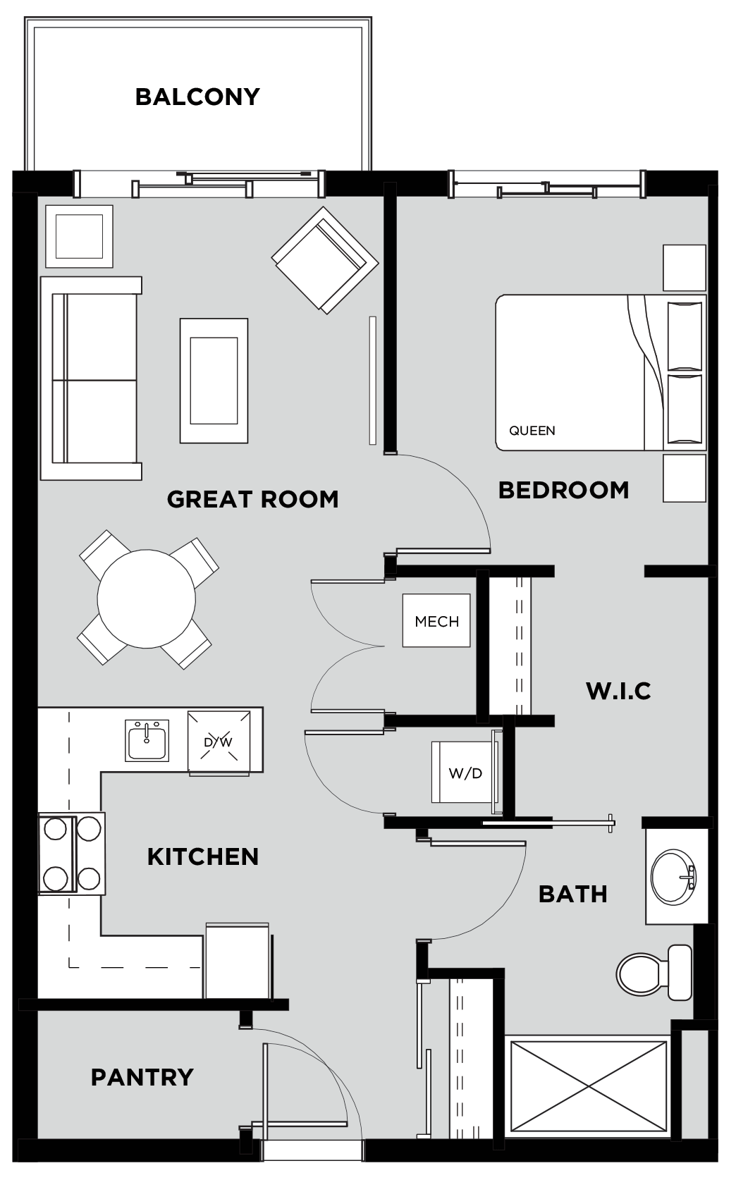 Telford Mews Suite 306 Floor Plan