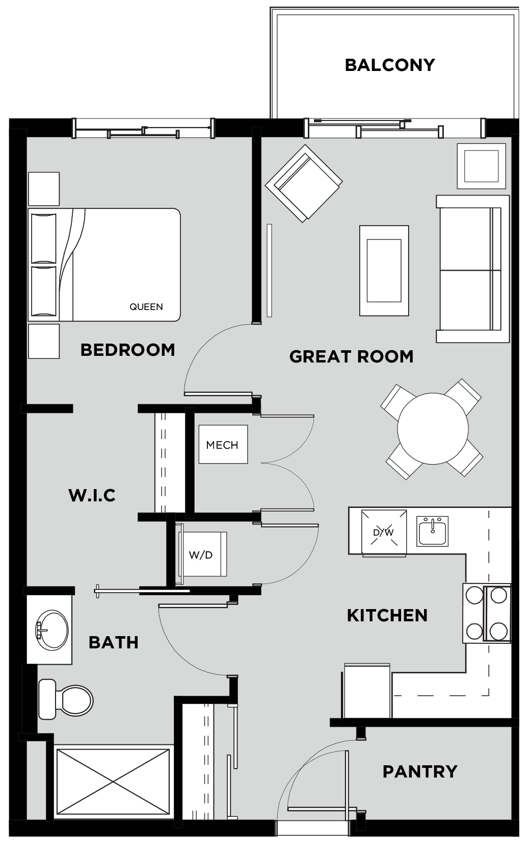 Telford Mews Suite 316 Floor Plan