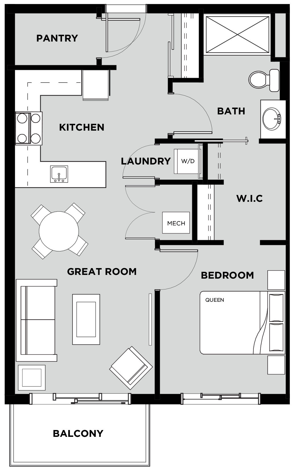 Telford Mews Suite 317 Floor Plan