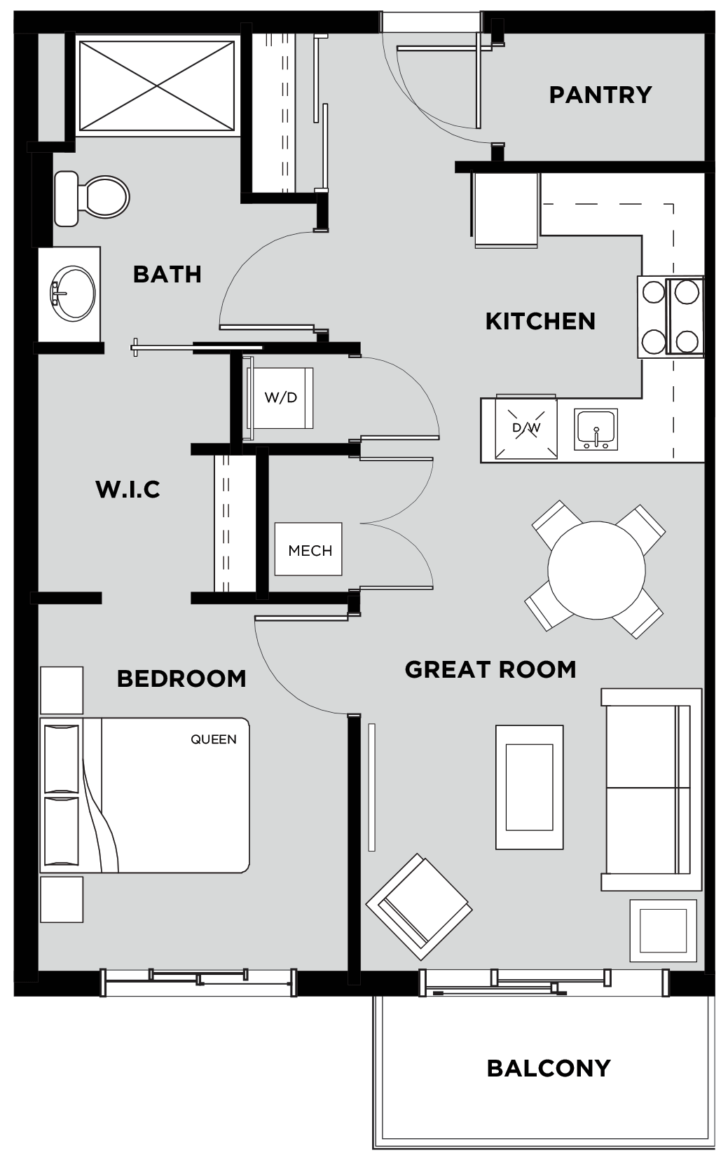 Telford Mews Suite 323 Floor Plan