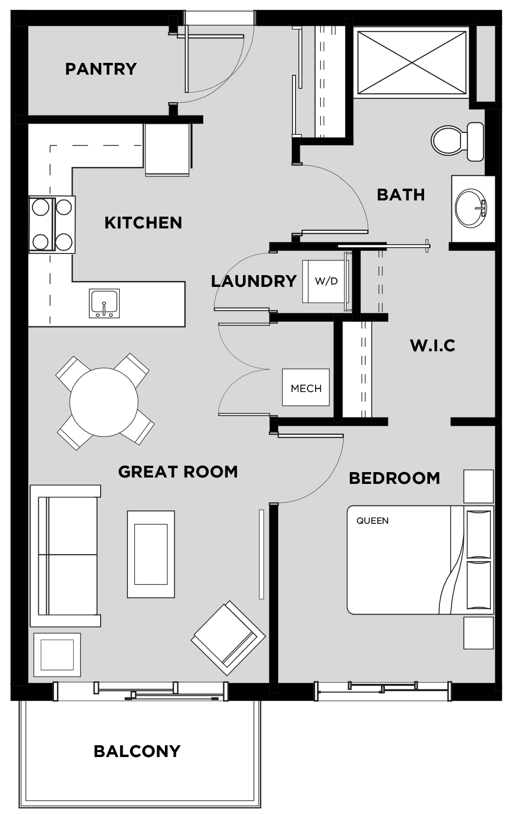 Telford Mews Suite 325 Floor Plan