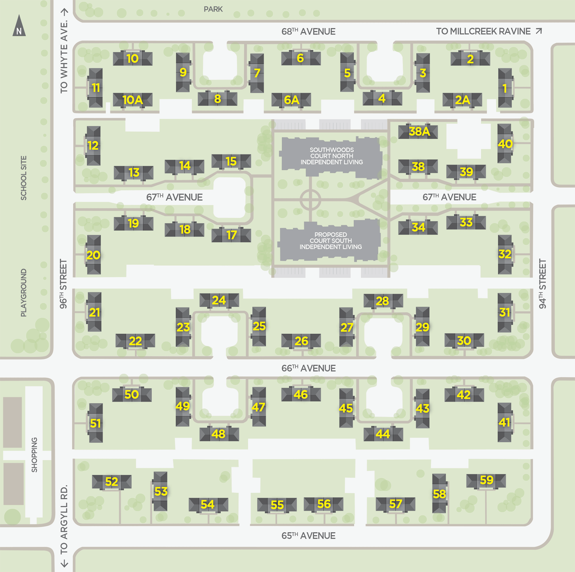 Southwoods Townhomes Area Plan