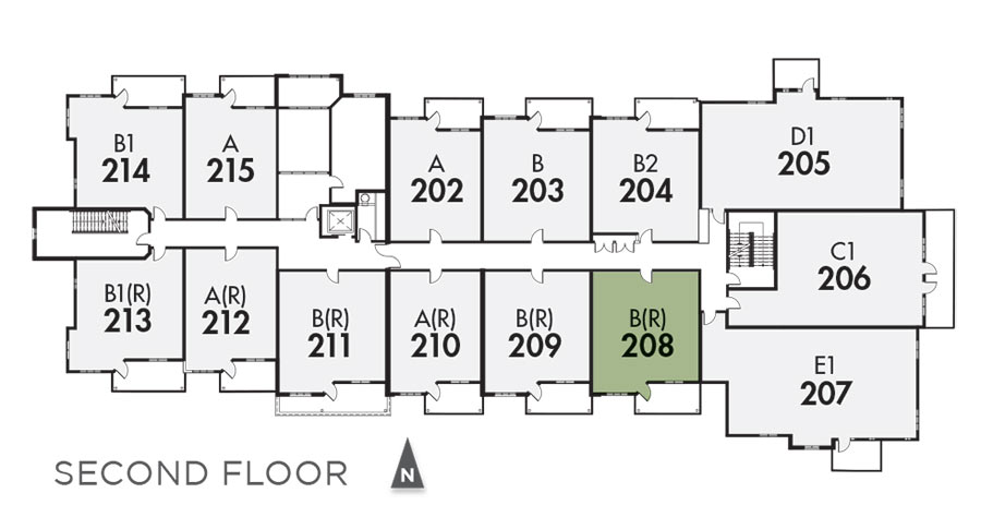 Southwoods Court North Floor 2