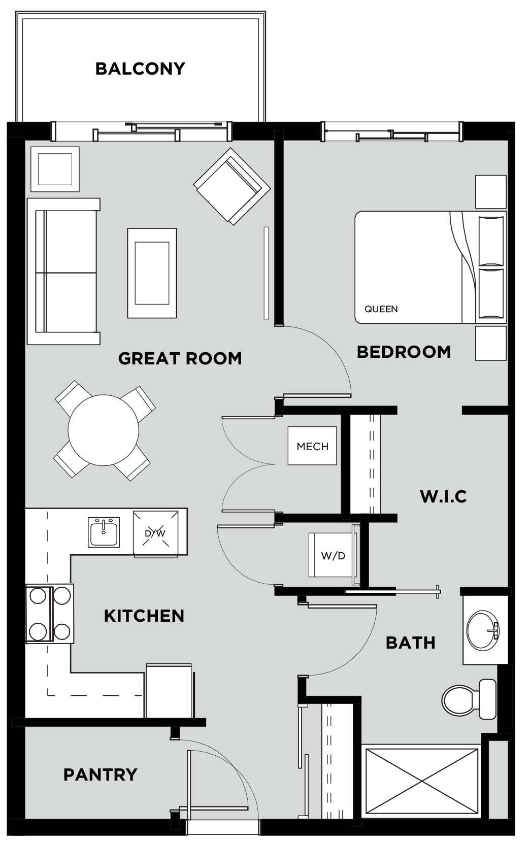 Telford Mews Suite 222 Floor Plan