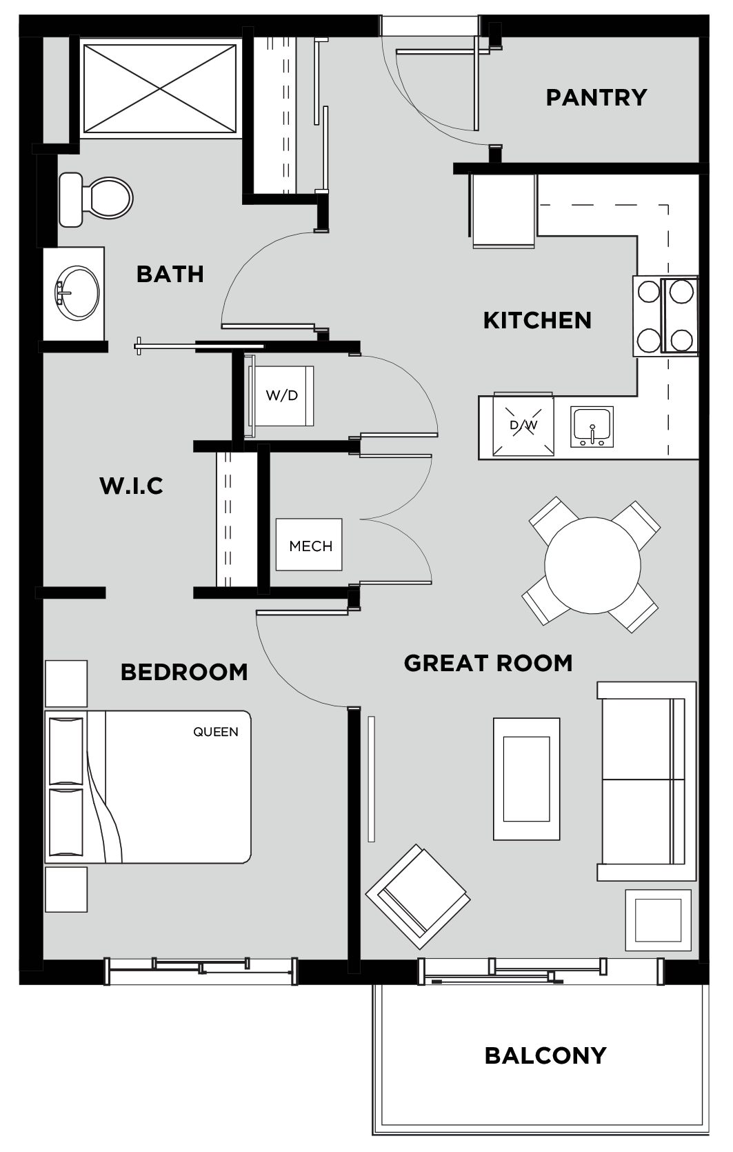 Telford Mews Suite 223 Floor Plan