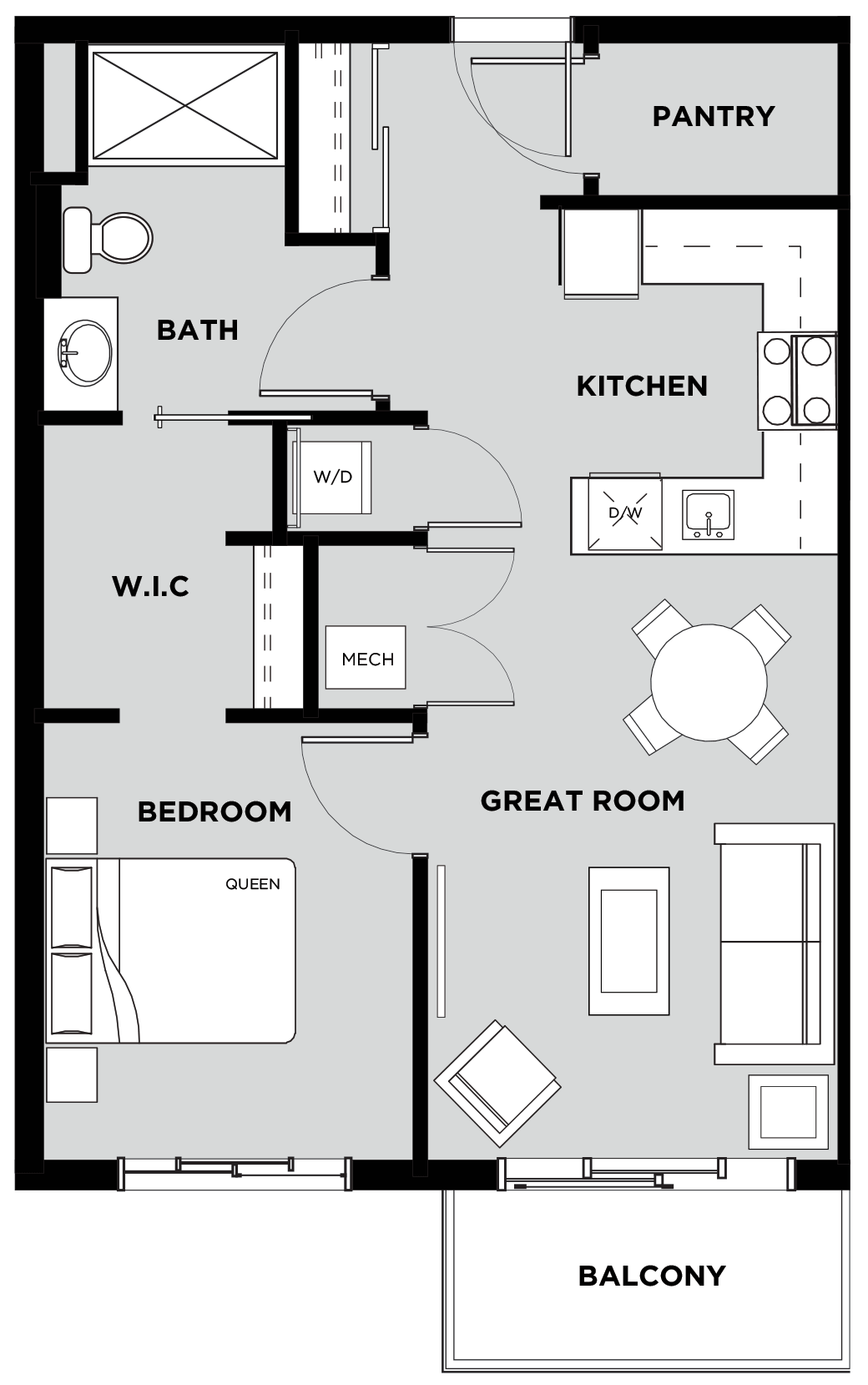 Telford Mews Suite 515 Floor Plan