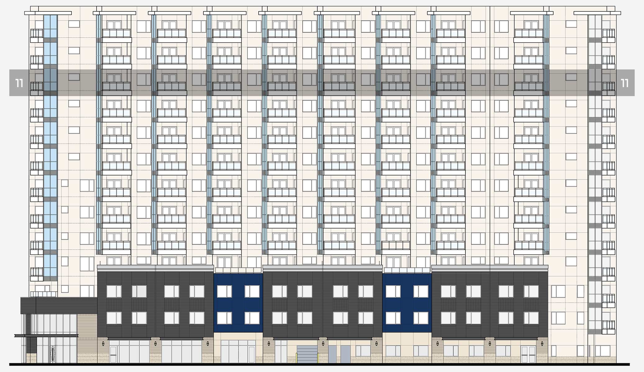 Westmount Floor 11 Elevation