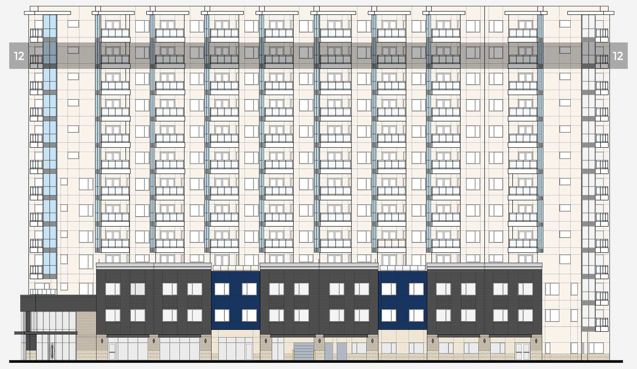 Westmount Floor 12 Elevation