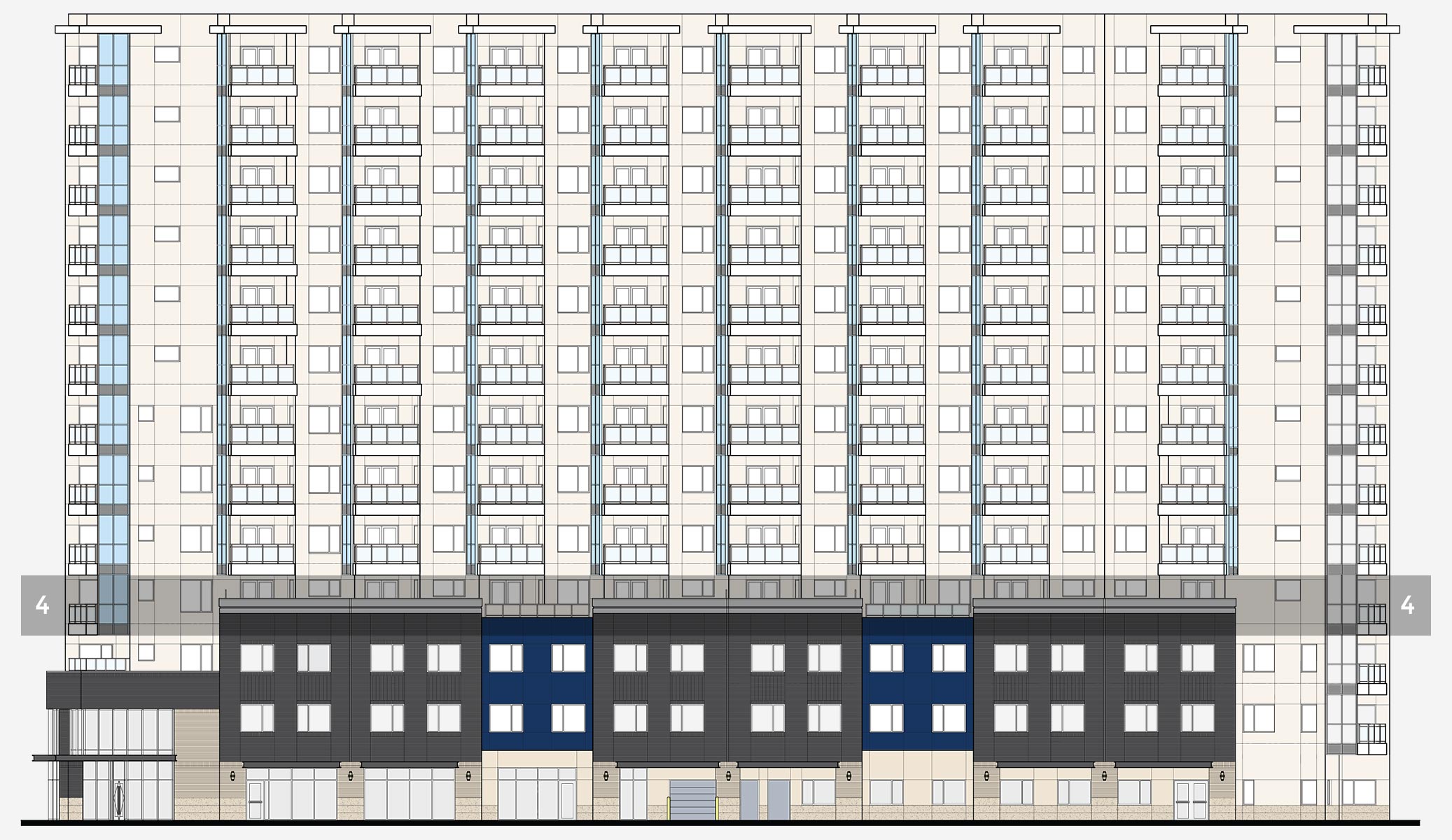 Westmount Floor 4 Elevation