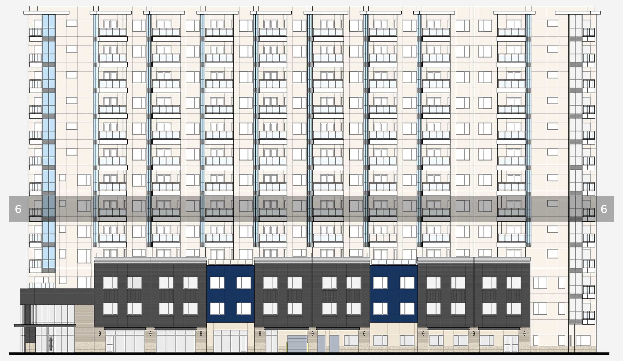 Westmount Floor 6 Elevation